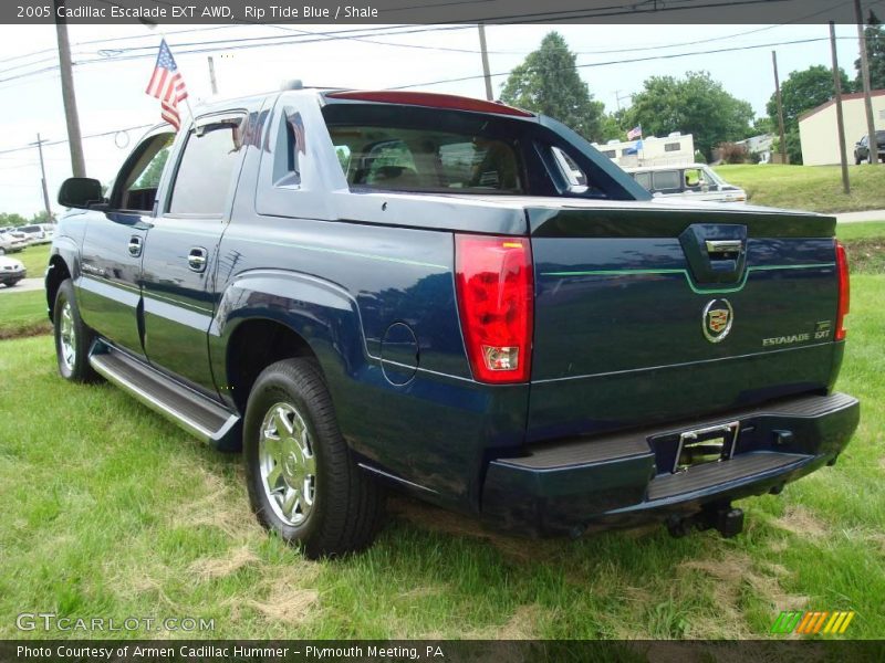 Rip Tide Blue / Shale 2005 Cadillac Escalade EXT AWD