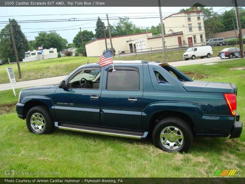 Rip Tide Blue / Shale 2005 Cadillac Escalade EXT AWD