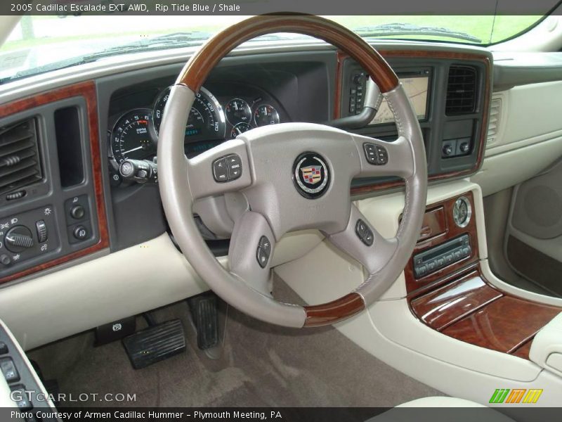 Rip Tide Blue / Shale 2005 Cadillac Escalade EXT AWD