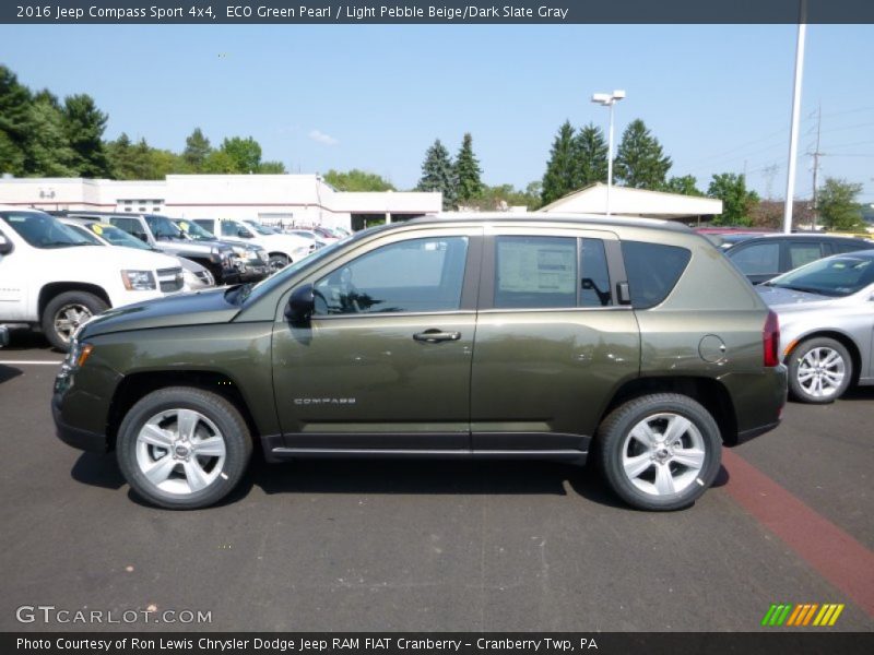  2016 Compass Sport 4x4 ECO Green Pearl