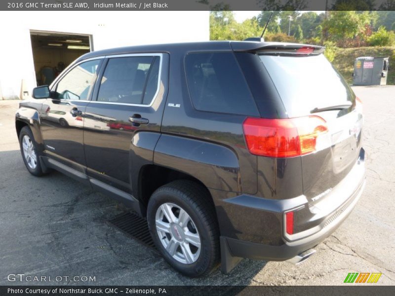 Iridium Metallic / Jet Black 2016 GMC Terrain SLE AWD
