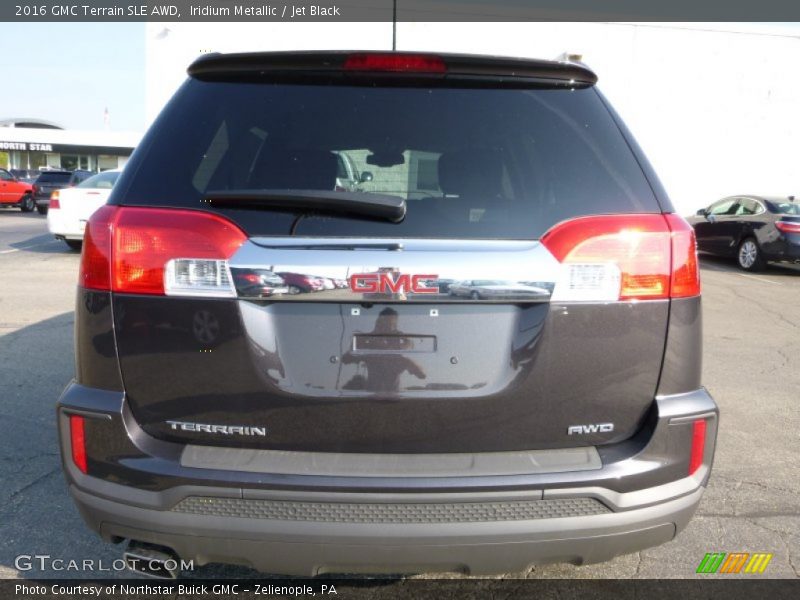 Iridium Metallic / Jet Black 2016 GMC Terrain SLE AWD