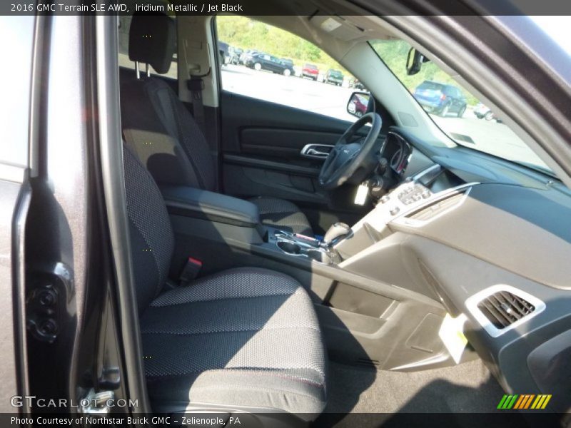 Iridium Metallic / Jet Black 2016 GMC Terrain SLE AWD