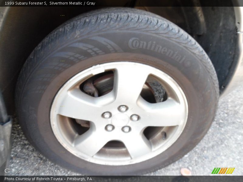 Silverthorn Metallic / Gray 1999 Subaru Forester S