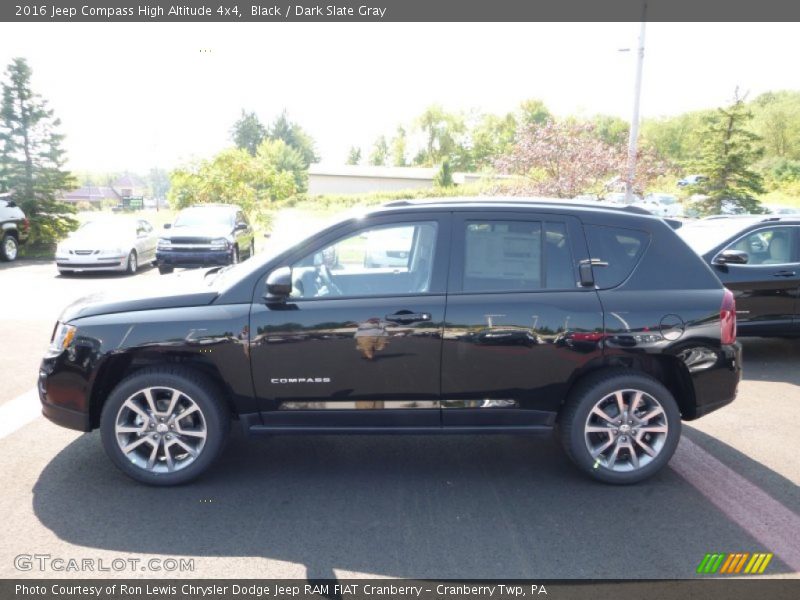 Black / Dark Slate Gray 2016 Jeep Compass High Altitude 4x4