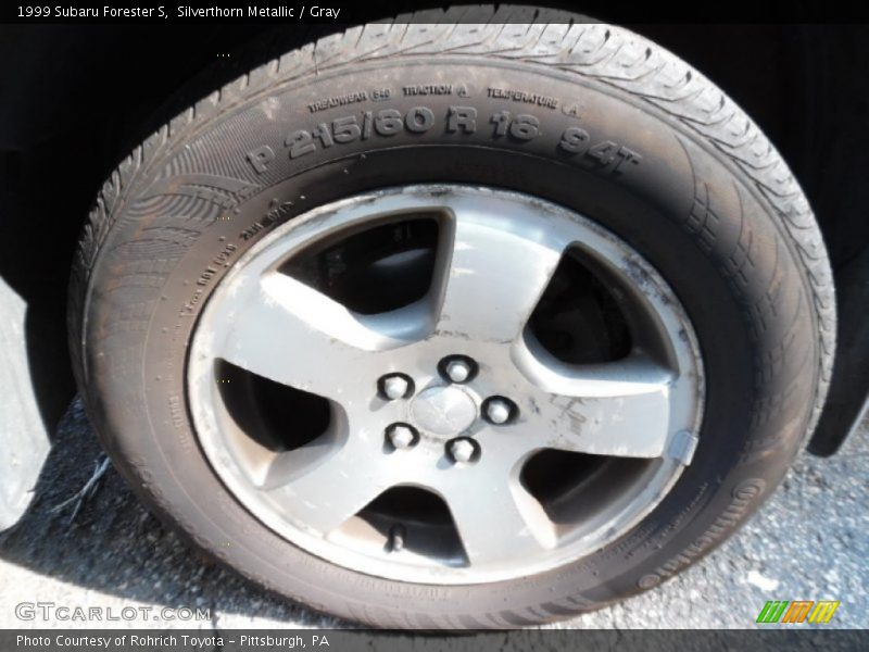 Silverthorn Metallic / Gray 1999 Subaru Forester S