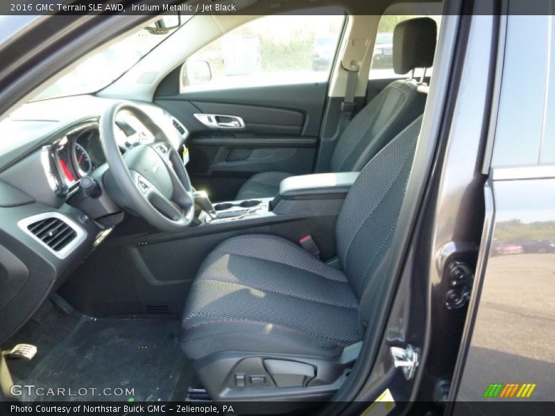 Iridium Metallic / Jet Black 2016 GMC Terrain SLE AWD