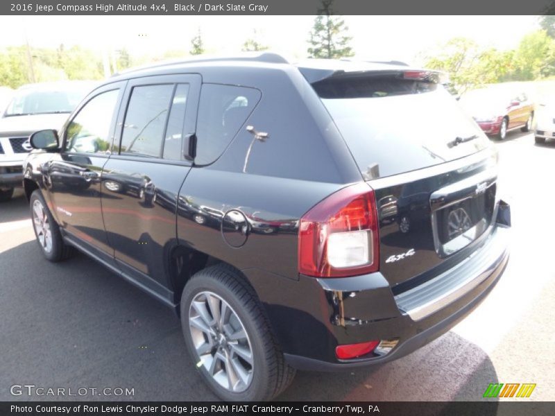 Black / Dark Slate Gray 2016 Jeep Compass High Altitude 4x4
