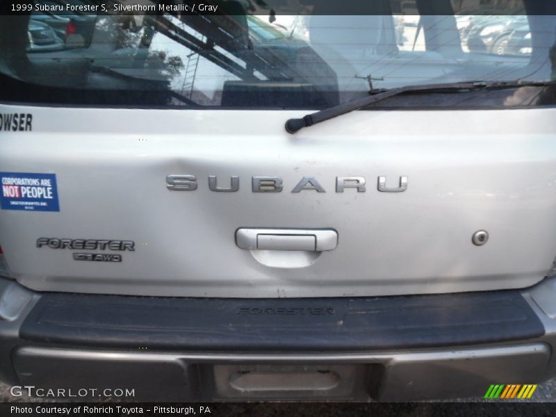 Silverthorn Metallic / Gray 1999 Subaru Forester S
