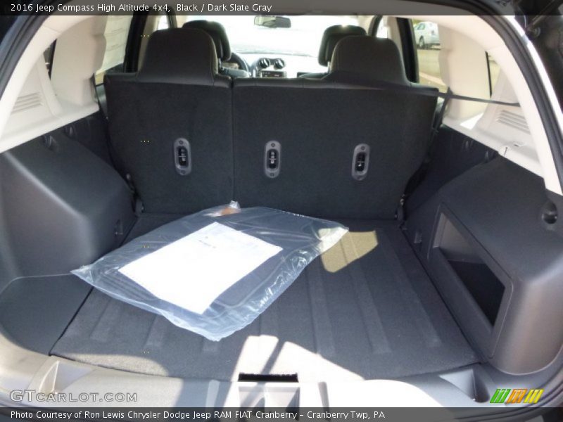 Black / Dark Slate Gray 2016 Jeep Compass High Altitude 4x4