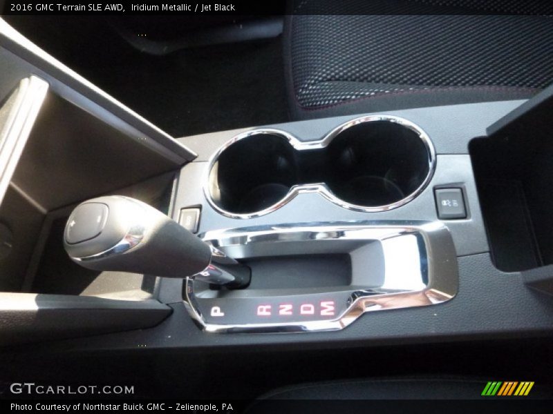 Iridium Metallic / Jet Black 2016 GMC Terrain SLE AWD