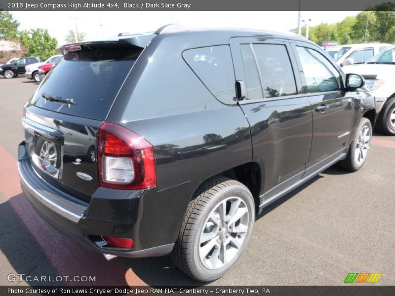 Black / Dark Slate Gray 2016 Jeep Compass High Altitude 4x4