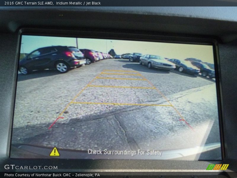Iridium Metallic / Jet Black 2016 GMC Terrain SLE AWD