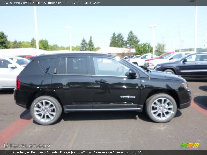 Black / Dark Slate Gray 2016 Jeep Compass High Altitude 4x4