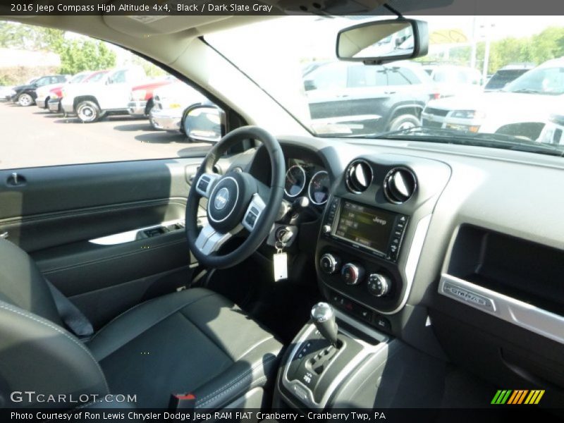 Black / Dark Slate Gray 2016 Jeep Compass High Altitude 4x4