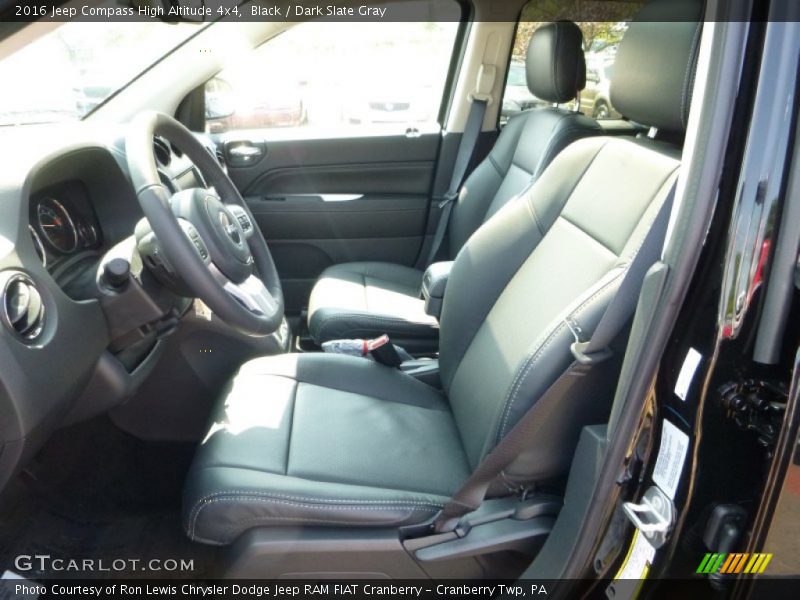  2016 Compass High Altitude 4x4 Dark Slate Gray Interior