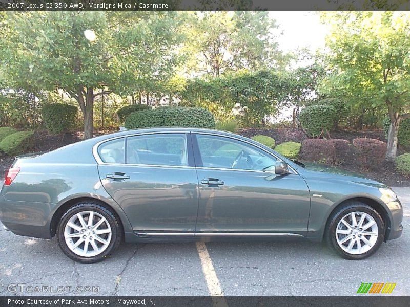 Verdigris Mica / Cashmere 2007 Lexus GS 350 AWD