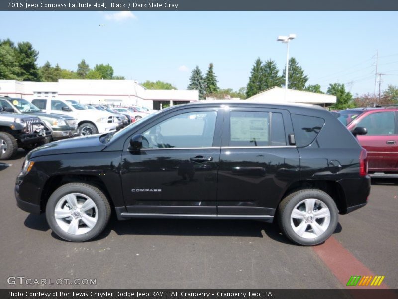 Black / Dark Slate Gray 2016 Jeep Compass Latitude 4x4