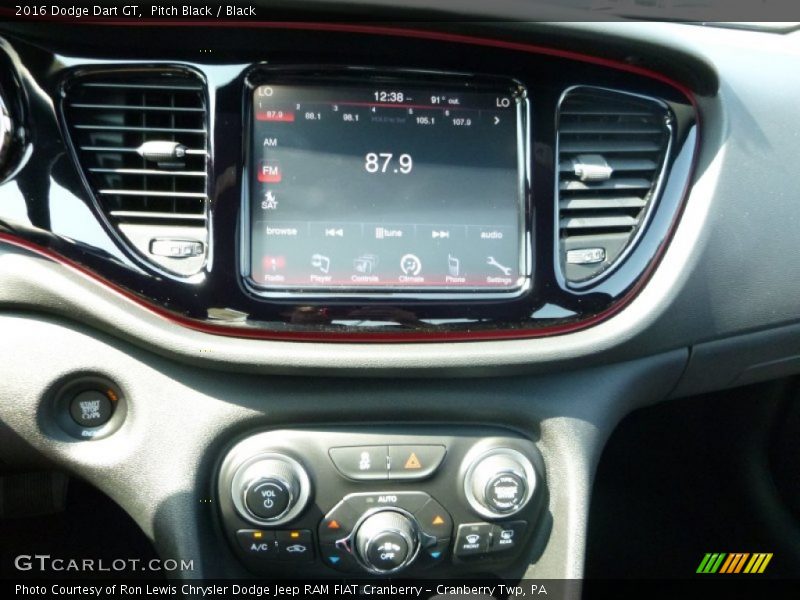 Pitch Black / Black 2016 Dodge Dart GT