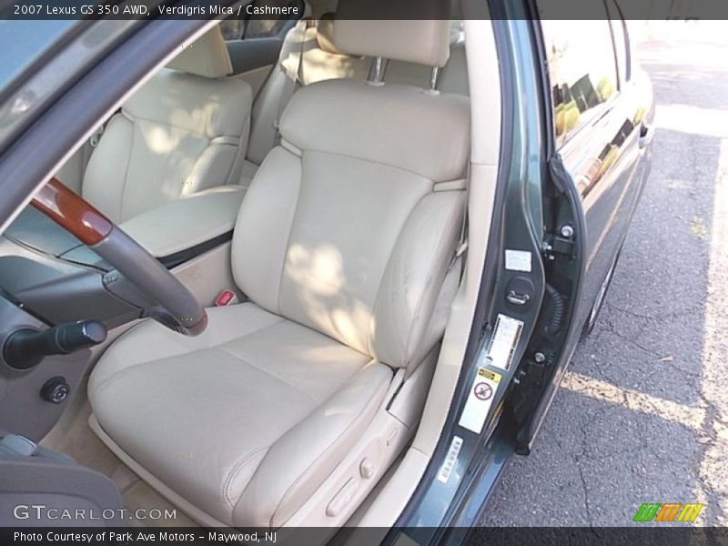 Verdigris Mica / Cashmere 2007 Lexus GS 350 AWD