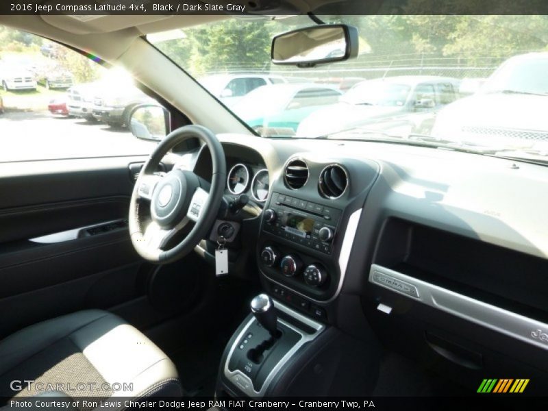 Black / Dark Slate Gray 2016 Jeep Compass Latitude 4x4