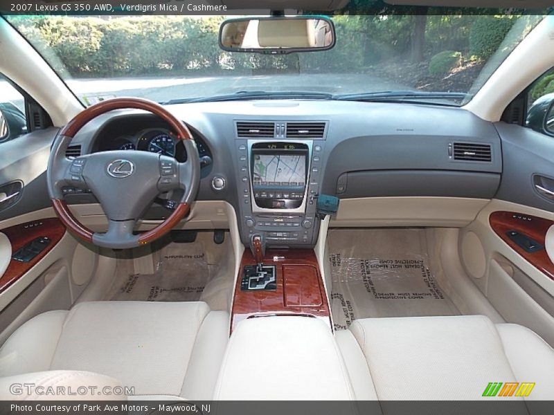 Verdigris Mica / Cashmere 2007 Lexus GS 350 AWD