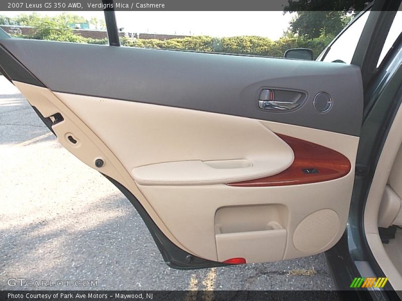 Verdigris Mica / Cashmere 2007 Lexus GS 350 AWD