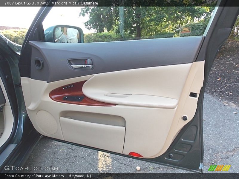 Verdigris Mica / Cashmere 2007 Lexus GS 350 AWD