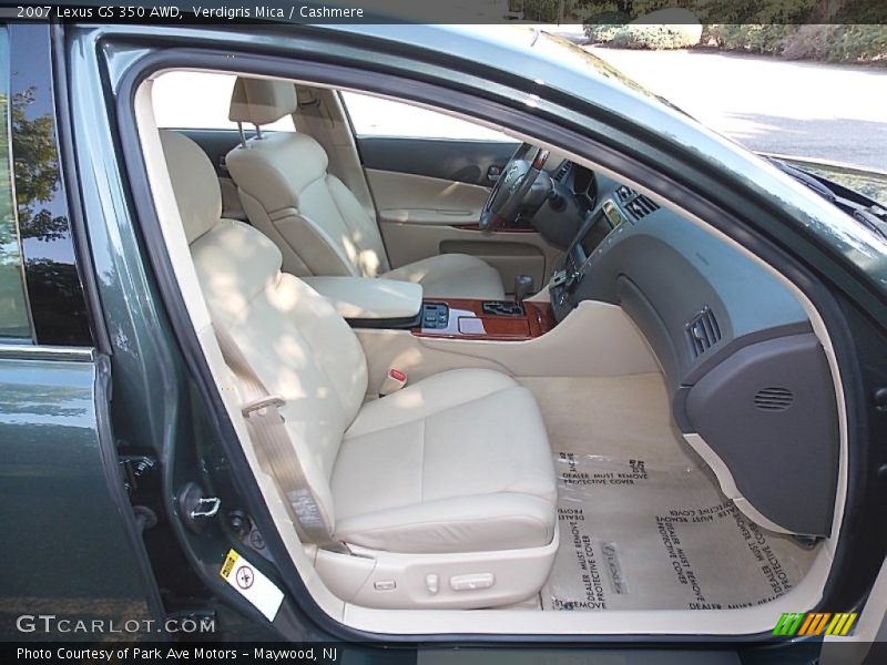 Verdigris Mica / Cashmere 2007 Lexus GS 350 AWD
