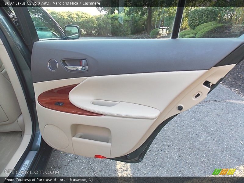 Verdigris Mica / Cashmere 2007 Lexus GS 350 AWD
