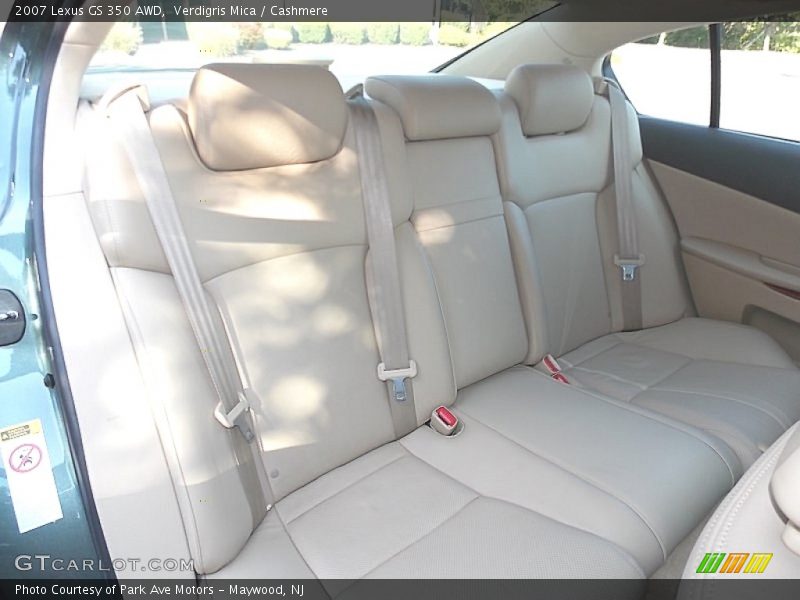 Verdigris Mica / Cashmere 2007 Lexus GS 350 AWD