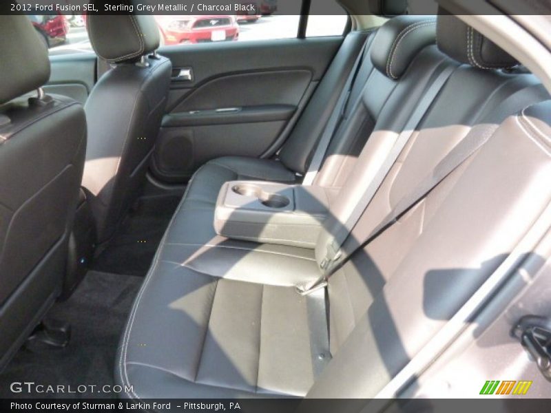 Sterling Grey Metallic / Charcoal Black 2012 Ford Fusion SEL