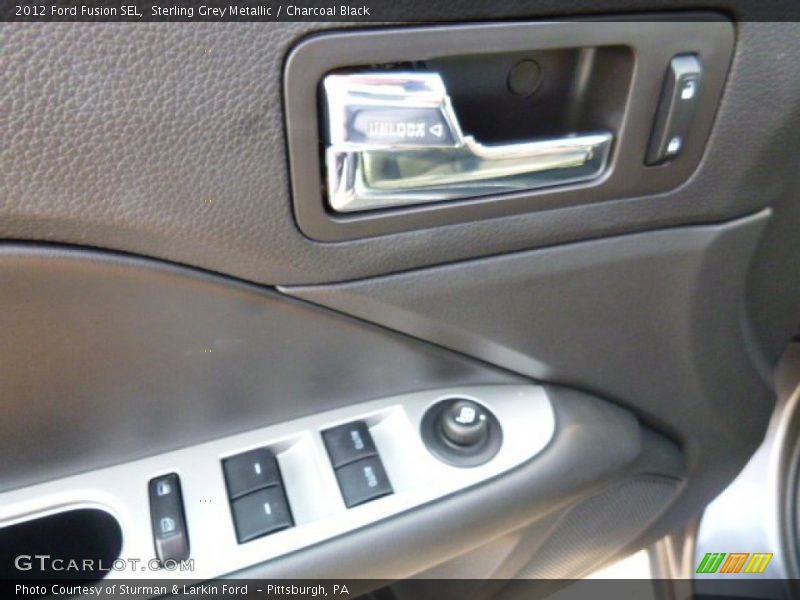 Sterling Grey Metallic / Charcoal Black 2012 Ford Fusion SEL