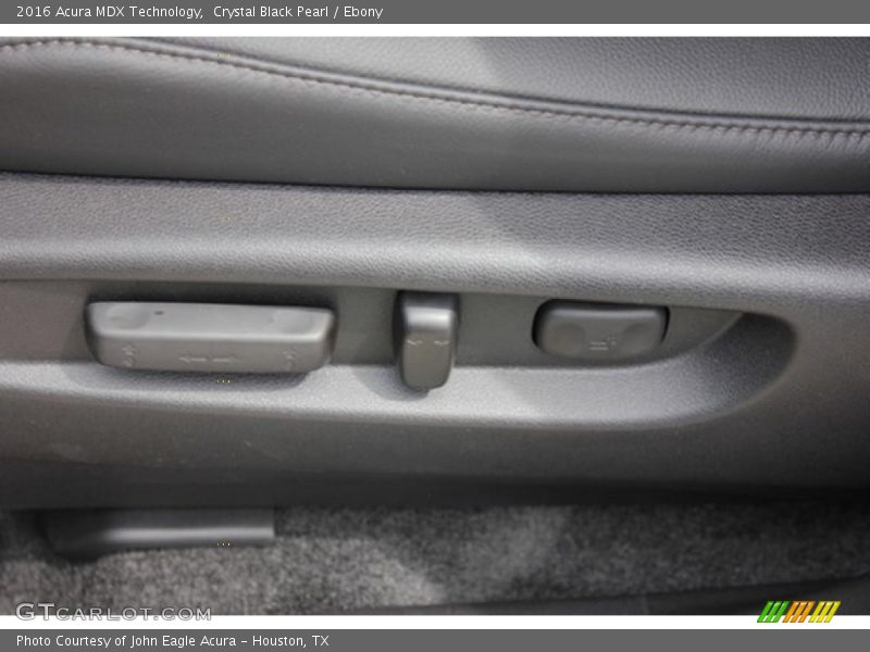 Crystal Black Pearl / Ebony 2016 Acura MDX Technology