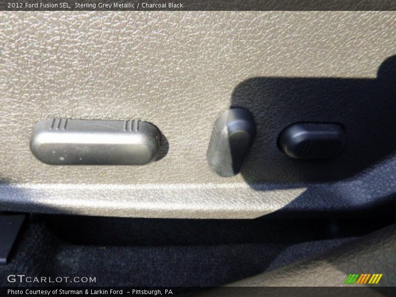 Sterling Grey Metallic / Charcoal Black 2012 Ford Fusion SEL