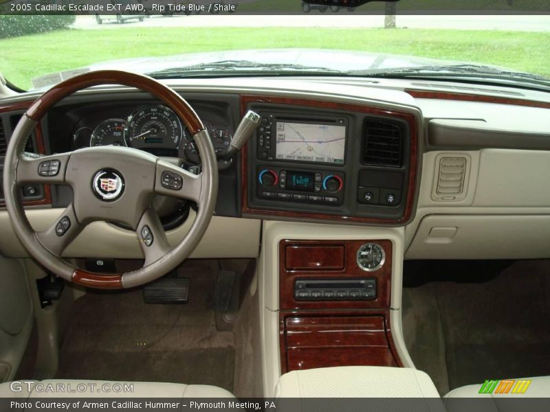 Rip Tide Blue / Shale 2005 Cadillac Escalade EXT AWD