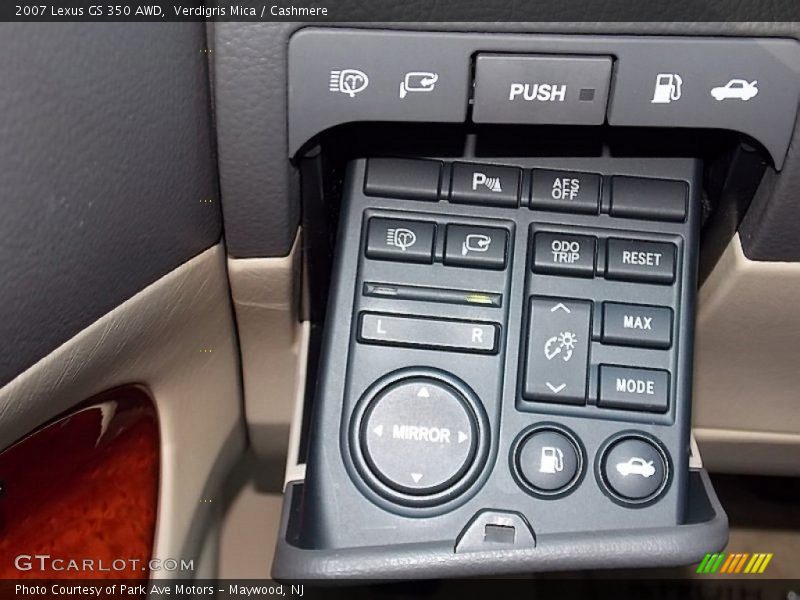 Verdigris Mica / Cashmere 2007 Lexus GS 350 AWD