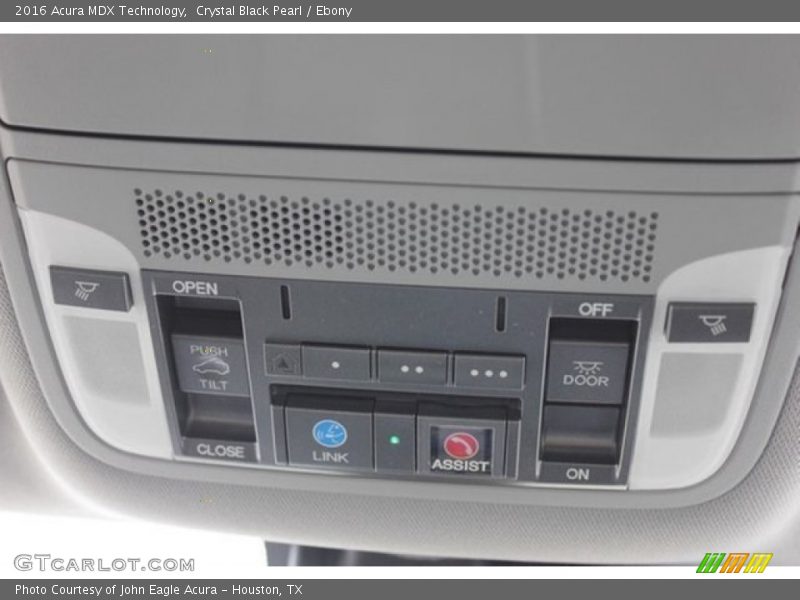 Crystal Black Pearl / Ebony 2016 Acura MDX Technology