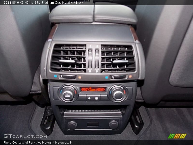 Platinum Gray Metallic / Black 2011 BMW X5 xDrive 35i