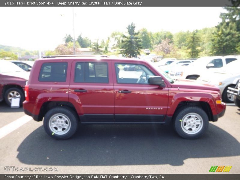 Deep Cherry Red Crystal Pearl / Dark Slate Gray 2016 Jeep Patriot Sport 4x4