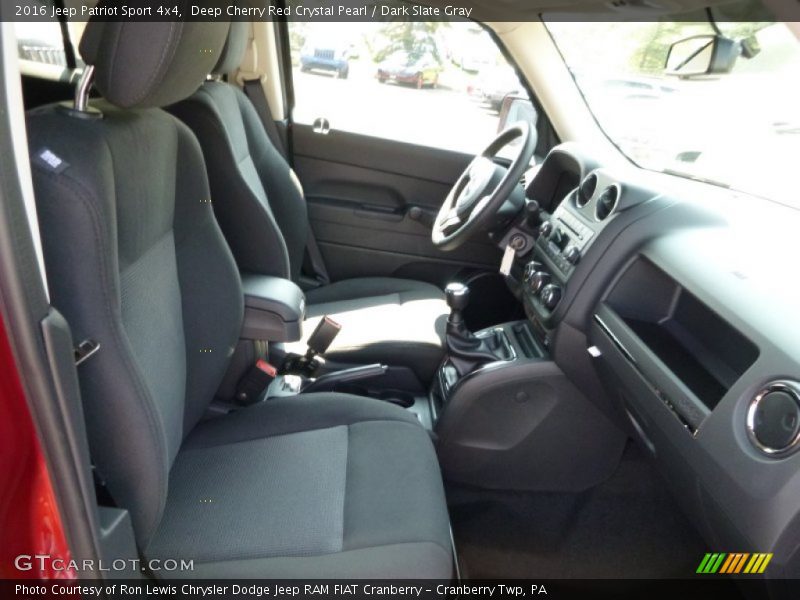 Deep Cherry Red Crystal Pearl / Dark Slate Gray 2016 Jeep Patriot Sport 4x4