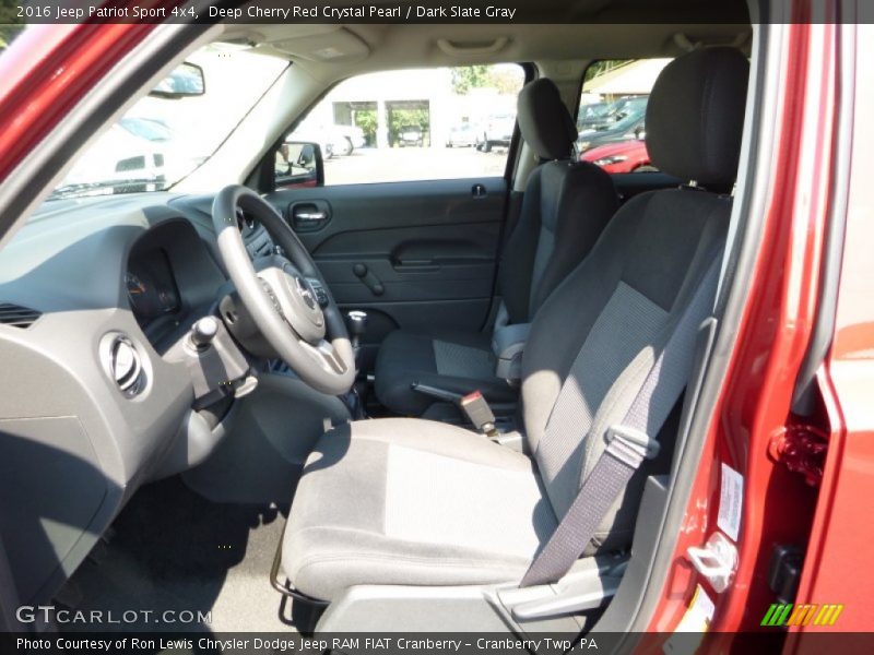 Deep Cherry Red Crystal Pearl / Dark Slate Gray 2016 Jeep Patriot Sport 4x4