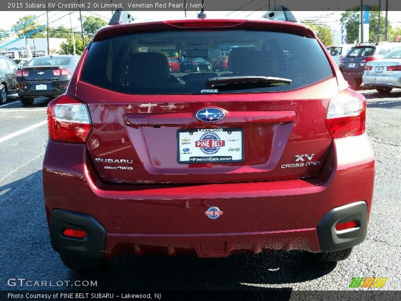 Venetian Red Pearl / Ivory 2015 Subaru XV Crosstrek 2.0i Limited