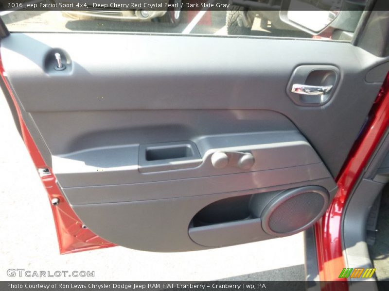 Deep Cherry Red Crystal Pearl / Dark Slate Gray 2016 Jeep Patriot Sport 4x4