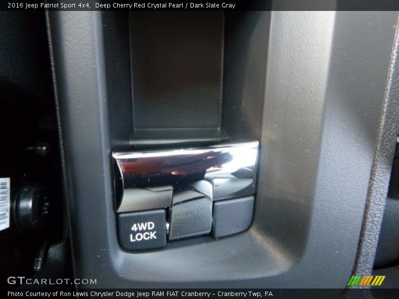 Deep Cherry Red Crystal Pearl / Dark Slate Gray 2016 Jeep Patriot Sport 4x4