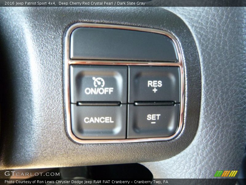 Deep Cherry Red Crystal Pearl / Dark Slate Gray 2016 Jeep Patriot Sport 4x4