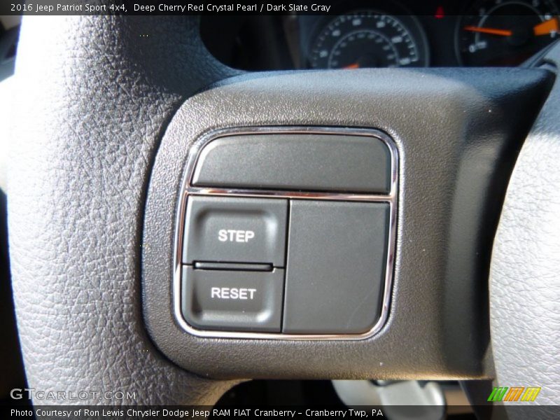 Deep Cherry Red Crystal Pearl / Dark Slate Gray 2016 Jeep Patriot Sport 4x4