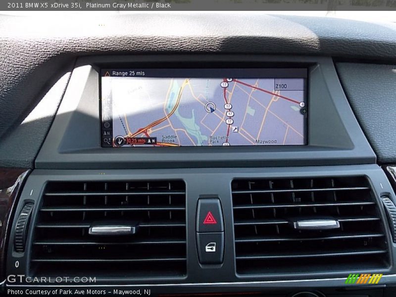 Platinum Gray Metallic / Black 2011 BMW X5 xDrive 35i