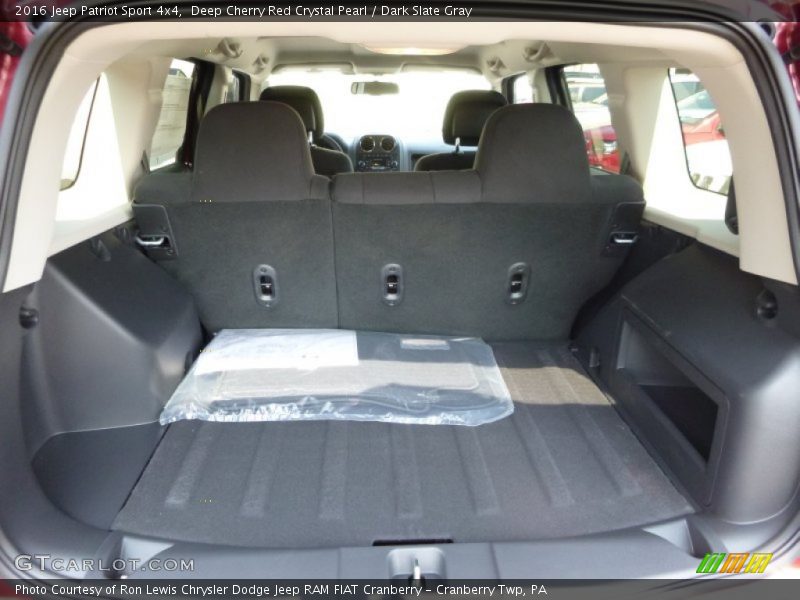 Deep Cherry Red Crystal Pearl / Dark Slate Gray 2016 Jeep Patriot Sport 4x4