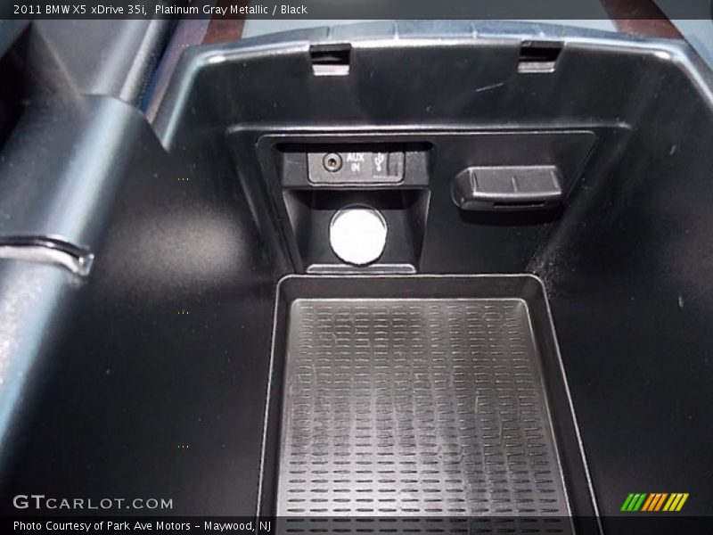 Platinum Gray Metallic / Black 2011 BMW X5 xDrive 35i